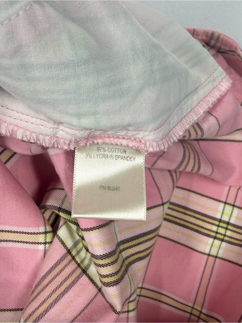 Tommy Bahama Pink Plaid Bermuda Shorts